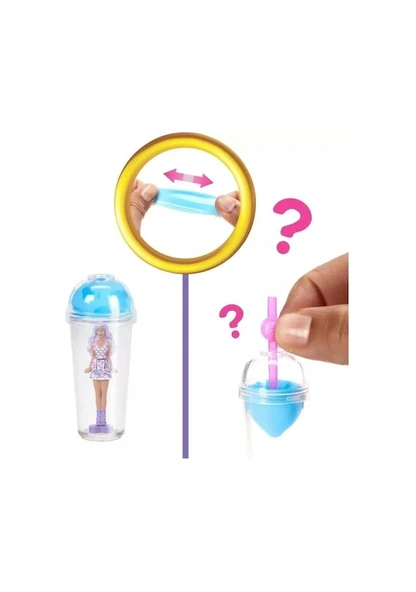 Barbie Mini Barbieland Pop Reveal Bebek HYM26 Lisanslı Ürün - Resim 3