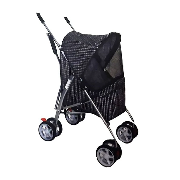 Pawise Köpek Arabası Siyah 76x47x100 Cm - 2