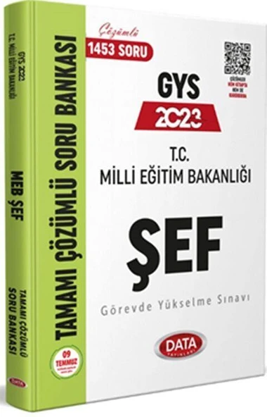 2023 Milli Eğitim Bakanlığı Sayman GYS Tamamı Çözümlü Soru Bankası Data Yayınları ürün görseli 1
