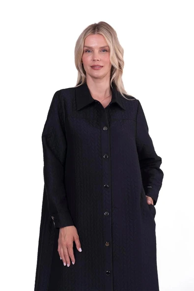 İnvee 7039 Siyah Çıtçıtlı Kap - Resim 6