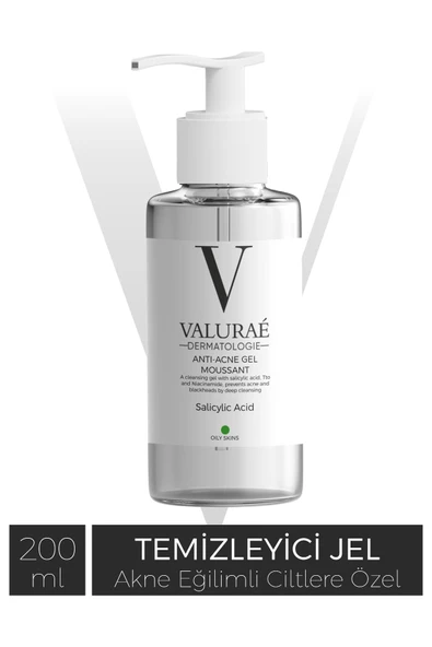 Valurae Anti-Acne Gel Moussant 200 ml ürün görseli 1