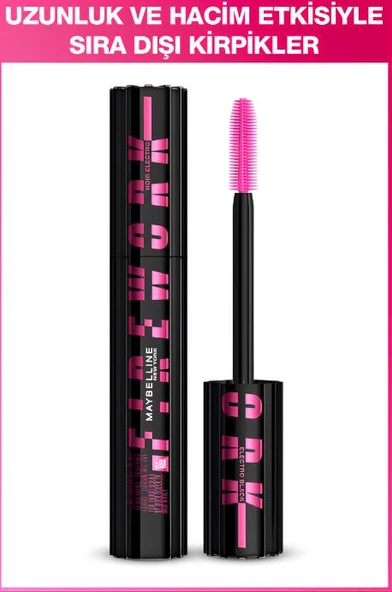 Maybelline New York Lash Sensational Firework Electroblack Maskara