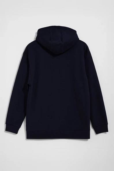 Kadın Kapüşonlu Cepli Sweatshirt - Resim 6