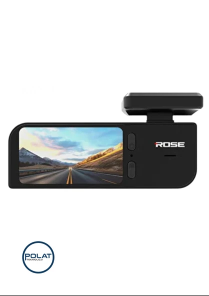 Rose MR-76 | 2K Ön + 1K Arka Çift Kamera Full HD Araç Kamerası – 128 GB Hafıza, 7/24 Kayıt, Universal Uyum - 3