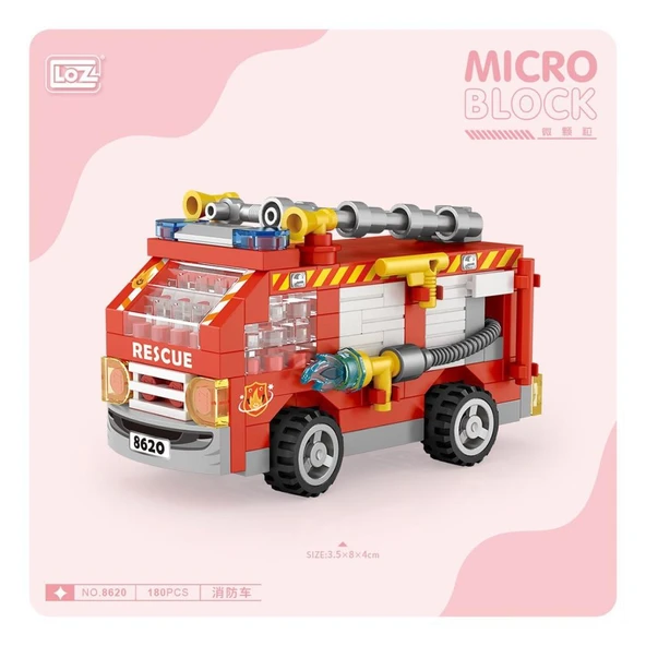 LZ8620 NessiWorld Blok Oyuncak NessiWorld Poşet -Vagonlife - Resim 2