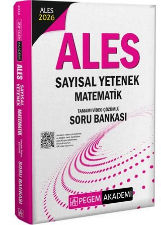 Ales Matematik Tamamı Çözümlü Soru Bankası 2026 ürün görseli 1