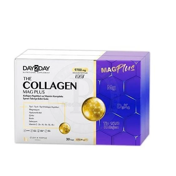 Day 2 Day The Collagen Mag Plus Kollajen Peptitleri 30 Saşe ürün görseli