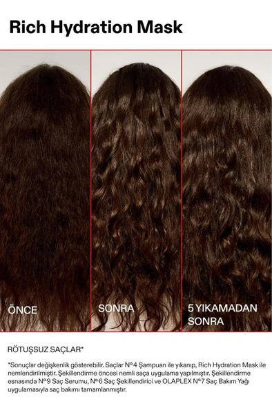 Olaplex Rich Hydration Hair Mask 200 ml Nemlendirici Saç Maskesi - 3