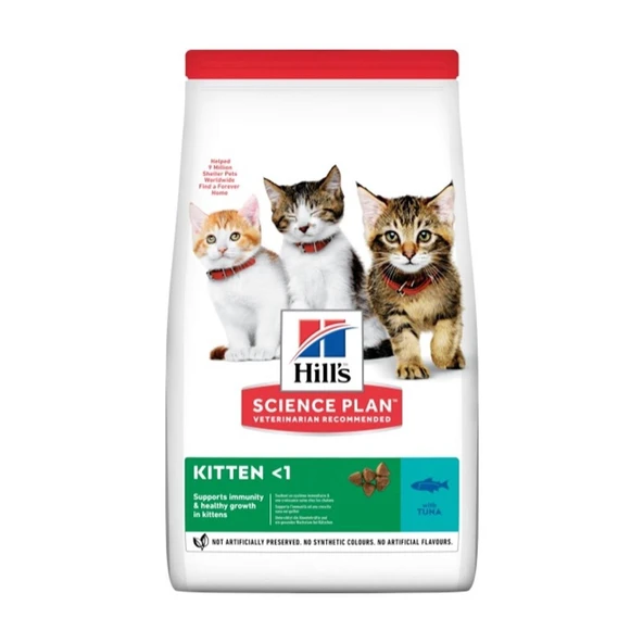 Hills Science Plan Hills Kitten Ton Balıklı Yavru Kedi Maması 5 Kg (+2 Kg Hediyeli) - Resim 2