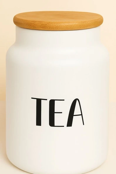 Kapris 3lü Bambu Kapak Cam Kavanoz Seti 3x800ml SER87-SET - Resim 3