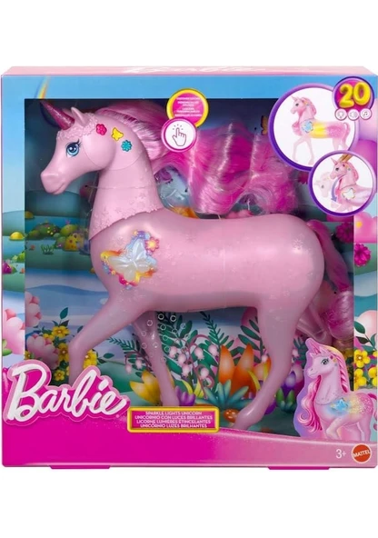 Barbie Sparkle Lıghts Unicorn JCP78 Lisanslı Ürün ürün görseli 1