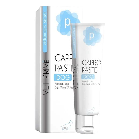 Vet Prive Capro Paste Köpekler için Dışkı Yeme Önleyici Pasta 100 gr - Resim 4