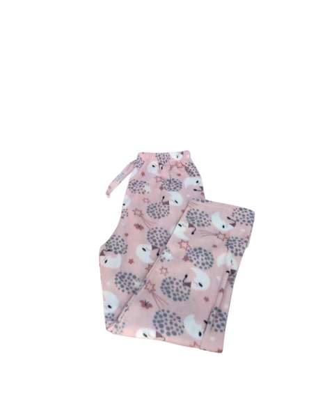 Altınay Cepsiz Kışlık Polar Kadın Pijama Altı - 3