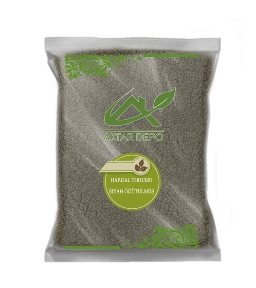 Hardal Tohumu Siyah Öğütülmüş