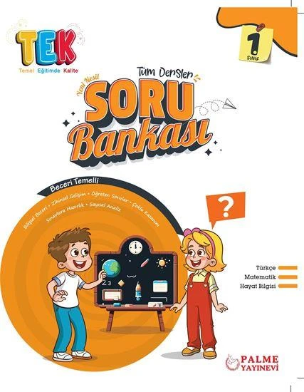 1.sınıf Tek Tüm Dersler Soru Kitabı ürün görseli 1