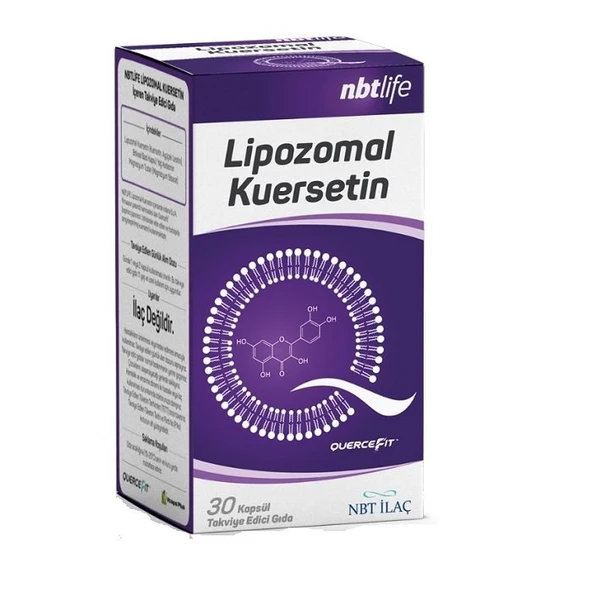 Nbt Life Lipozomal Kuersetin 30 Kapsül ürün görseli