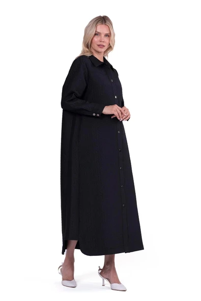 İnvee 7039 Siyah Çıtçıtlı Kap - Resim 3