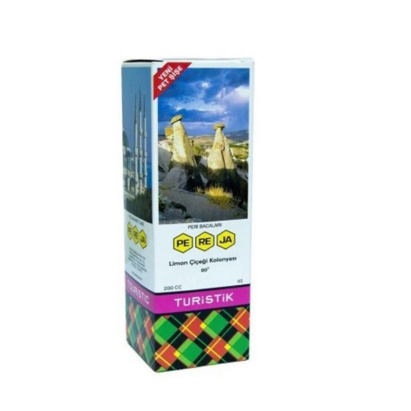 Pereja Turistik Limon Çiçeği Kolonyası Pet Şişe 200ml ürün görseli