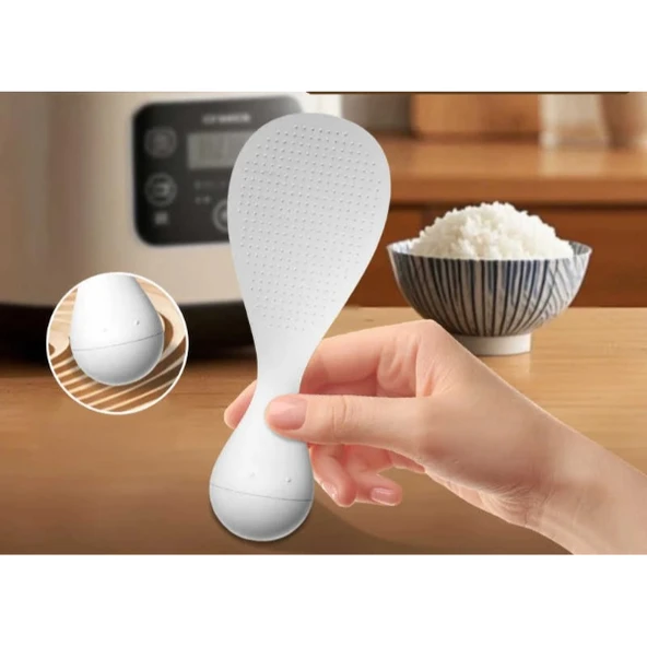 Devrilmeyen Yapışmayan Pilav Kaşığı ürün görseli