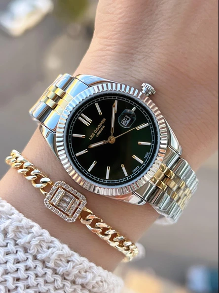 Lee Cooper Çelik Kordonlu 3 Atm Suya Dayanıklı 2 Yıl Garantili Kadın Kol Saati BC.08210.270 ürün görseli