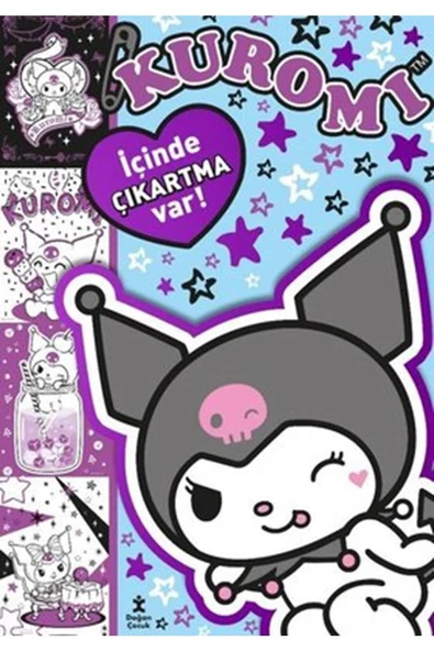 Kuromi - En Sevdiğim Boyama Kitabı - Çıkartmalı ürün görseli 1