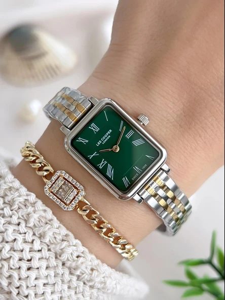 Lee Cooper Çelik Kordonlu 3 Atm Suya Dayanıklı Kadın Kol Saati VS.BLKT.0649 ürün görseli