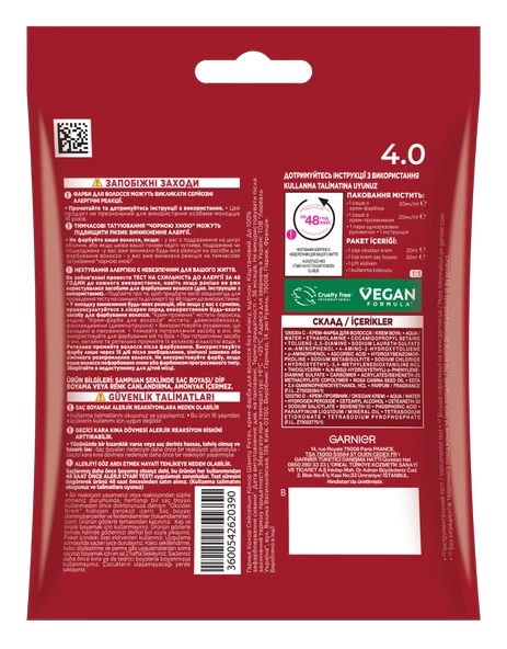 Garnier Color Shampoo Retouch Şampuan Kolaylığında Dip Boyası, Kahve 4.0 - Resim 2