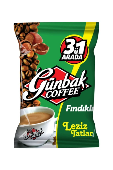 Günbak 3’ü 1 Arada Fındıklı Kahve 250 gr ürün görseli