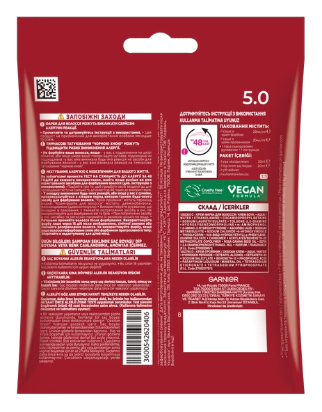 Garnier Color Shampoo Retouch Şampuan Kolaylığında Dip Boyası, Açık Kahve 5.0 - Resim 2