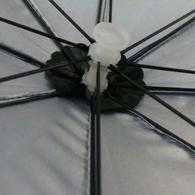 Kafaya Takılan Şemsiye Gölgelik Plaj Yazlık Kafa Şemsiyesi- Kırmızı - Resim 6