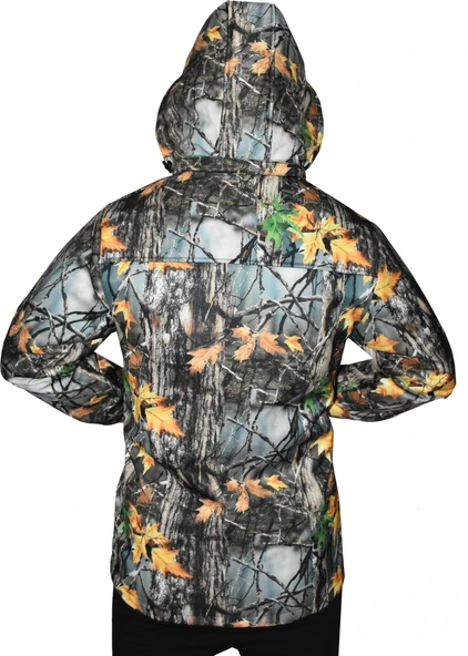 SOFT SHELL MONT AVCI SAZ ORMAN DESEN ÇİFT KAT POLARLI - 7