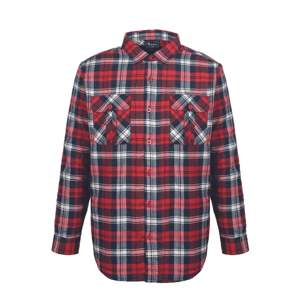 FreeCamp Lumberjack Gömlek-KIRMIZI - Resim 8