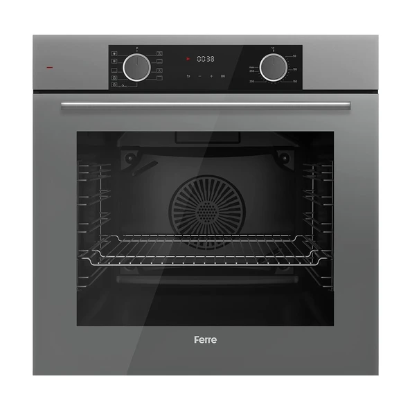 Ferre Fryart Serisi Airfry Pişirme Gri Set (ED078 + XE63CPR +D065 ) - Resim 5