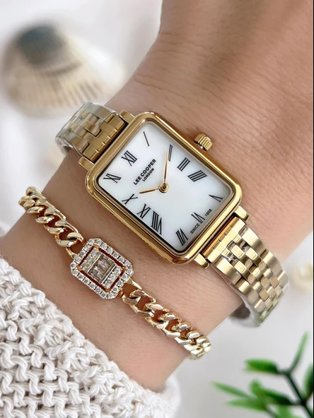 Lee Cooper Çelik Kordonlu 3 Atm Suya Dayanıklı Kadın Kol Saati VS.BLKT.0648 ürün görseli