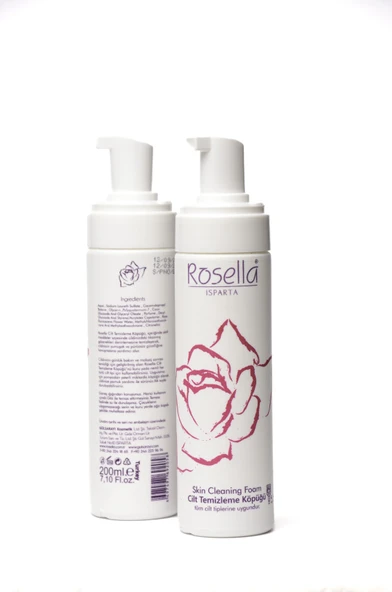 ROSELLA CİLT TEMİZLEME KÖPÜĞÜ 200ML - Resim 4