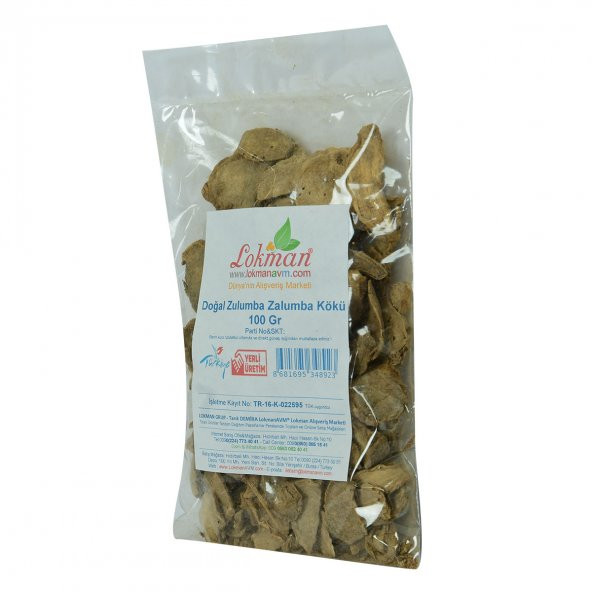 Zulumba Zalumba Kökü Doğal 100 Gr Paket - 4