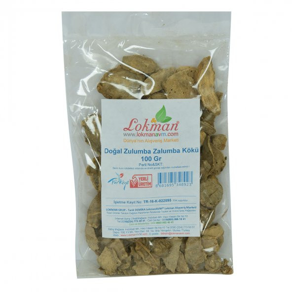 LokmanAVM Zulumba Zalumba Kökü Doğal 100 Gr Paket - 2