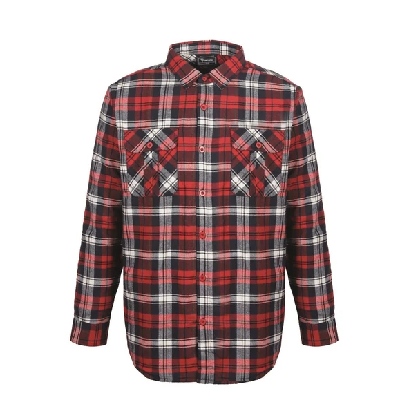 FreeCamp Lumberjack Gömlek-KIRMIZI - Resim 3