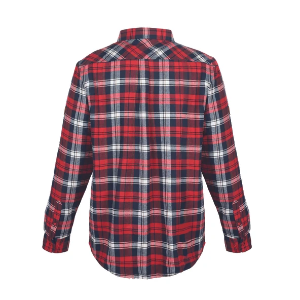 FreeCamp Lumberjack Gömlek-KIRMIZI - Resim 7