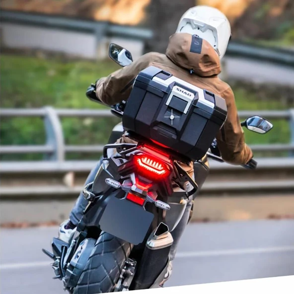 SHAD TR-41 TERRA Alüminyum Motosiklet Arka Çanta D0TR41200 - Resim 9