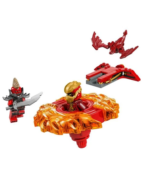 Lego Ninjago Kai nin Ejderha Spinjitzu Topacı 71823 - Resim 2