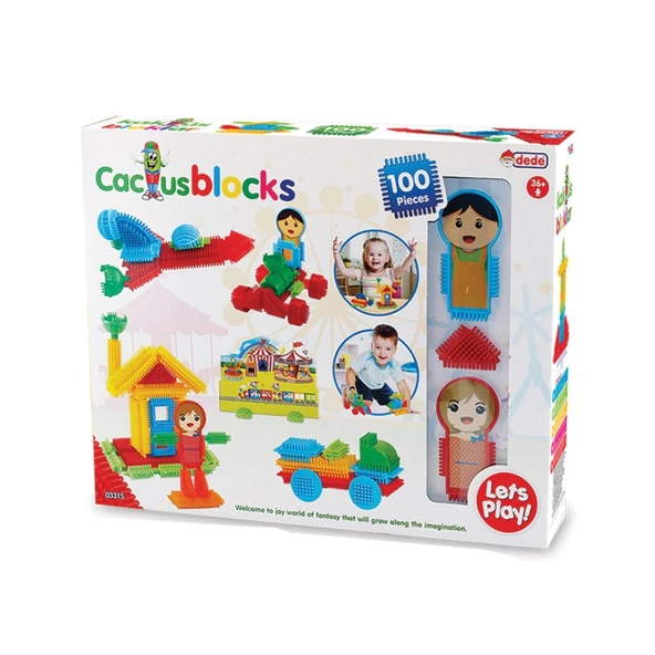 03315 KAKTÜS BLOKLAR 100 PRÇ - Resim 2