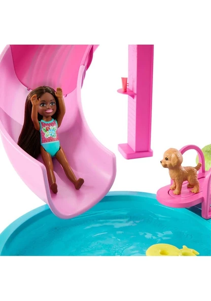 Barbie ’nin Rüya Havuzu Oyun Seti JFP01 Lisanslı Ürün - Resim 8