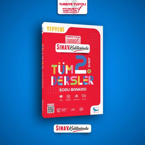 2. Sınıf Tüm Dersler Soru Bankası 2026 ürün görseli 1