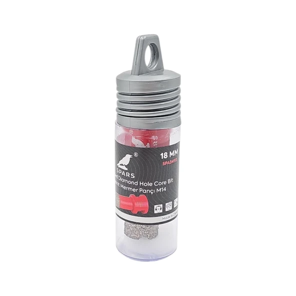 Fixonic Spars SPA54113 18mm M14 Elmas Mermer Granit Delme Panç - Resim 3