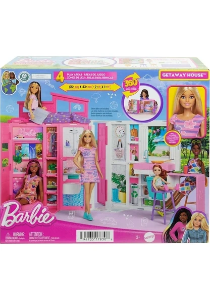Barbie 'nin Yeni Portatif Evi 2024 HRJ77 Lisanslı Ürün ürün görseli