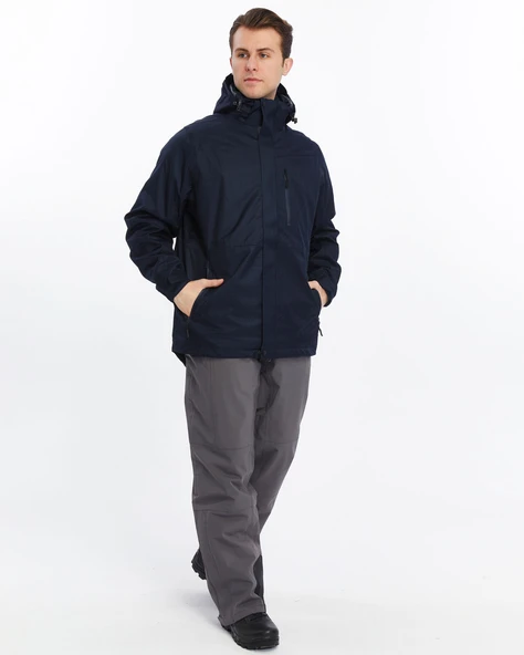 Mapamyumco 3in1 Erkek Mont-LACİVERT - Resim 9