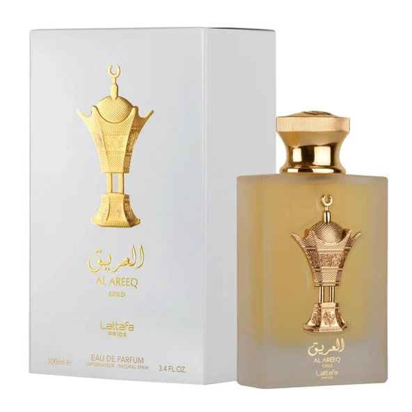 Lattafa Al Areeq Gold EDP 100 ml Unisex Parfüm - Resim 2