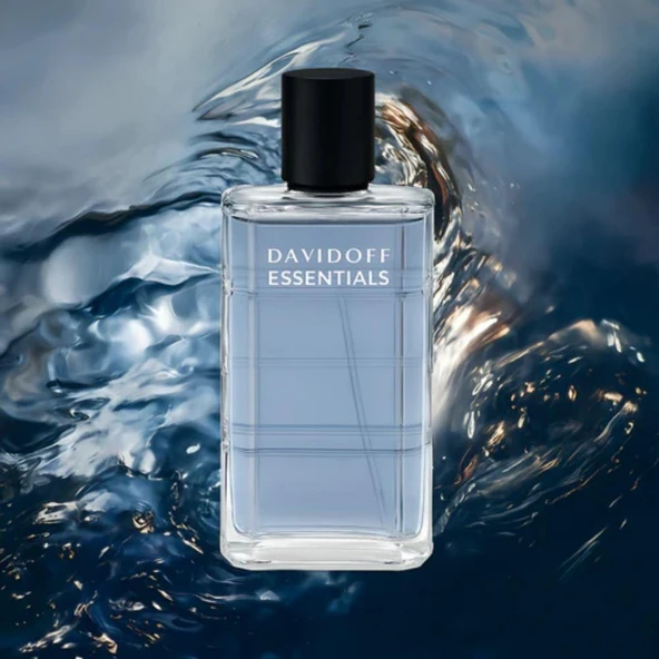 Davidoff Essentials Blue EDT 110 ml Erkek Parfümü - Resim 4