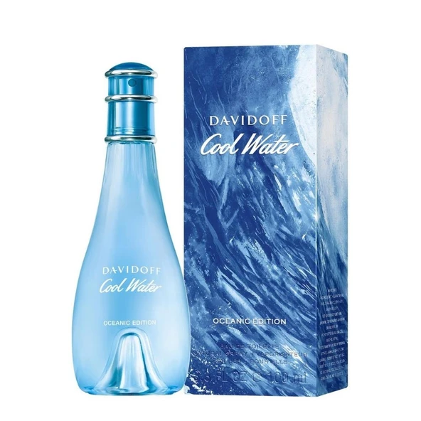 Davidoff Cool Water Oceanic Edition Woman EDT 100 ml Kadın Parfümü - Resim 2